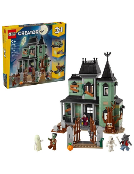LEGO Mansão Assombrada 31167 – Creator 3in1 – stockin.pt