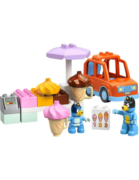 LEGO Passeio para Gelados com a Bluey 10458 – DUPLO – stockin.pt