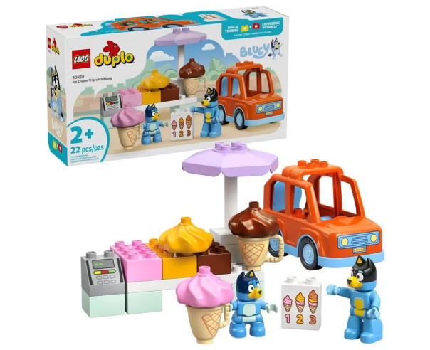 LEGO Passeio para Gelados com a Bluey 10458 – DUPLO – stockin.pt