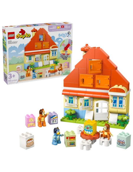 LEGO Casa da Família da Bluey com Jogo de Memória 10459 – DUPLO – stockin.pt