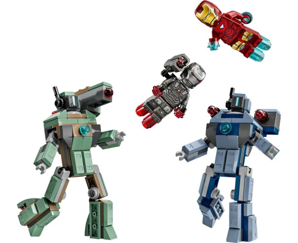 LEGO Iron Man e Máquina de Guerra contra Drones Hammer 76320 – Spider Man – stockin.pt