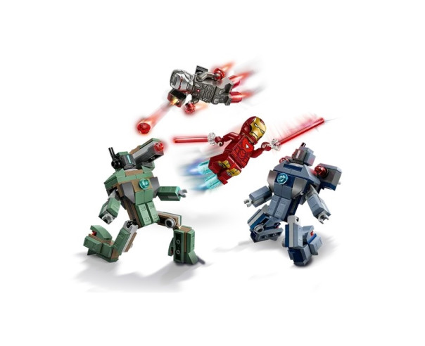 LEGO Iron Man e Máquina de Guerra contra Drones Hammer 76320 – Spider Man – stockin.pt