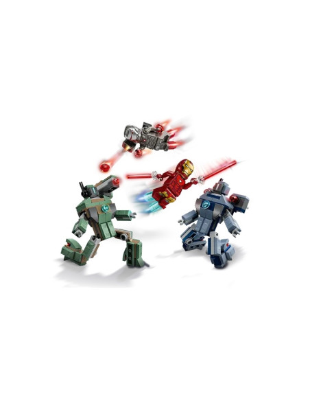 LEGO Iron Man e Máquina de Guerra contra Drones Hammer 76320 – Spider Man – stockin.pt