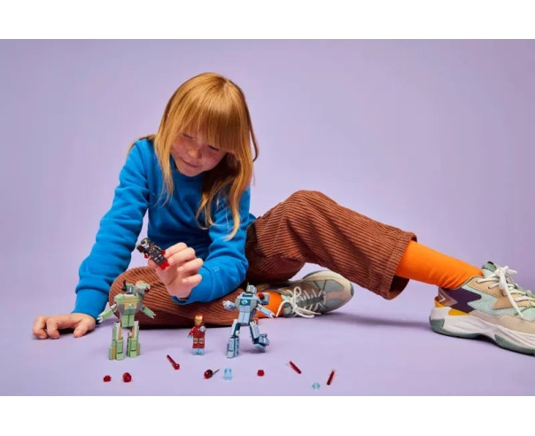 LEGO Iron Man e Máquina de Guerra contra Drones Hammer 76320 – Spider Man – stockin.pt
