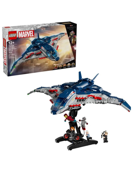 LEGO Quinjet de Vingadores Era de Ultron 76325 – Spider Man – stockin.pt