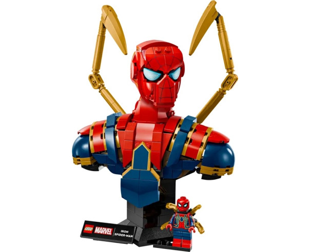 LEGO Busto do Iron Spider-Man 76326 – Spider Man – stockin.pt