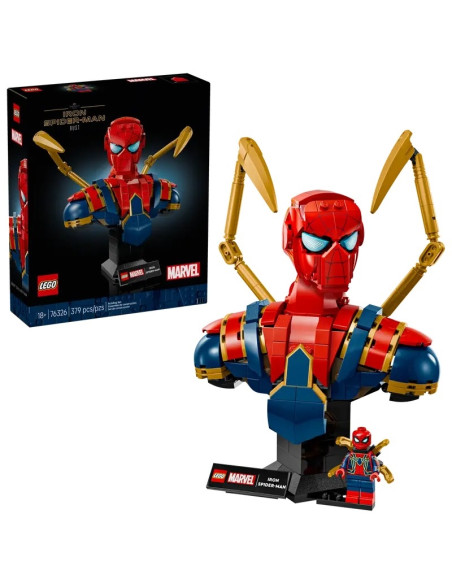 LEGO Busto do Iron Spider-Man 76326 – Spider Man – stockin.pt
