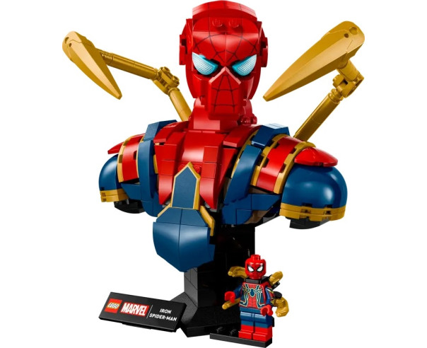 LEGO Busto do Iron Spider-Man 76326 – Spider Man – stockin.pt