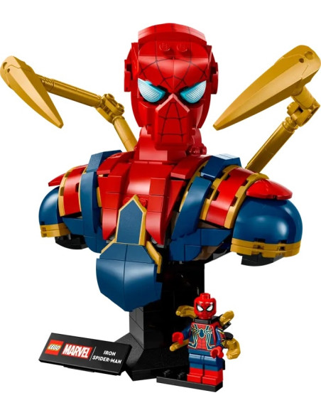 LEGO Busto do Iron Spider-Man 76326 – Spider Man – stockin.pt