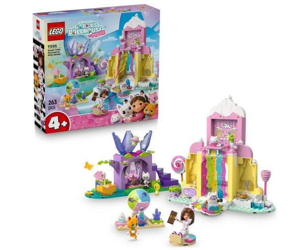 LEGO Monte dos Docinhos e Jardim da Fadinha 11205 – GABBY's Dollhouse – stockin.pt