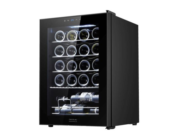 CECOTEC - Cave de Vinho GrandSommelier 2050 Black Compressor 122 – Caves de Vinho – stockin.pt