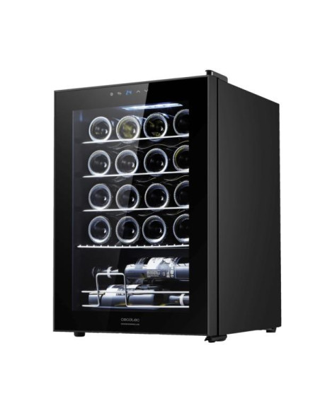 CECOTEC - Cave de Vinho GrandSommelier 2050 Black Compressor 122 – Caves de Vinho – stockin.pt