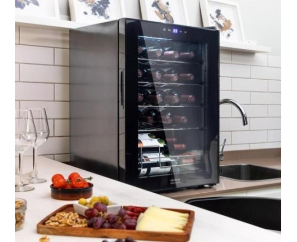 CECOTEC - Cave de Vinho GrandSommelier 2050 Black Compressor 122 – Caves de Vinho – stockin.pt