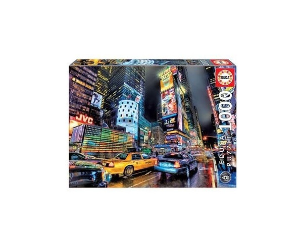 EDUCA - Puzzle 1000 Times Square, Nova Iorque 15525 – Adultos – stockin.pt