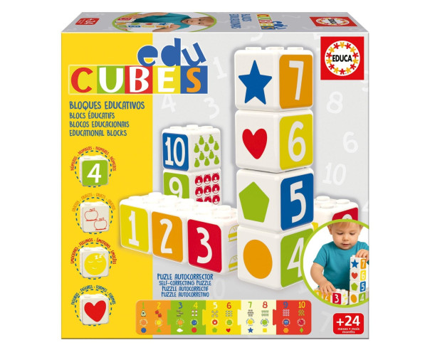 EDUCA - Educubes Baby II 20413 – Didáticos – stockin.pt
