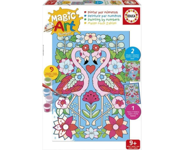 EDUCA - Number Art - Flamingos 20408 – Didáticos – stockin.pt