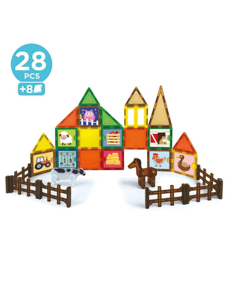 EDUCA - Magnetics Ecofarm 28 Pcs 20269 – Didáticos – stockin.pt
