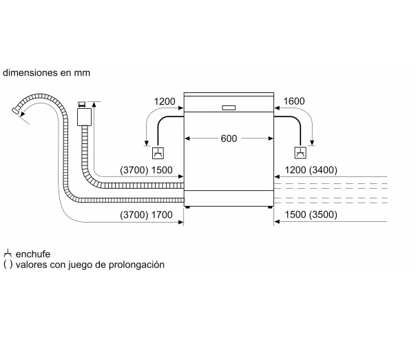 BOSCH - Máq. Lavar Loiça Enc. Série4 SMI4HVS14E – Lavar Loiça Encastre - 60Cm – stockin.pt