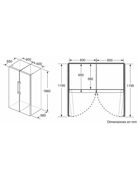 BOSCH - Frig. 1 Porta Série4 KSV36CIDP – Frigorífico 1 Porta – stockin.pt