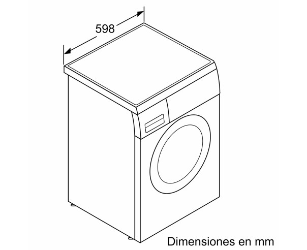 BOSCH - Máq. Lavar Roupa Série6 WUU28T63ES – Lavar Roupa – stockin.pt