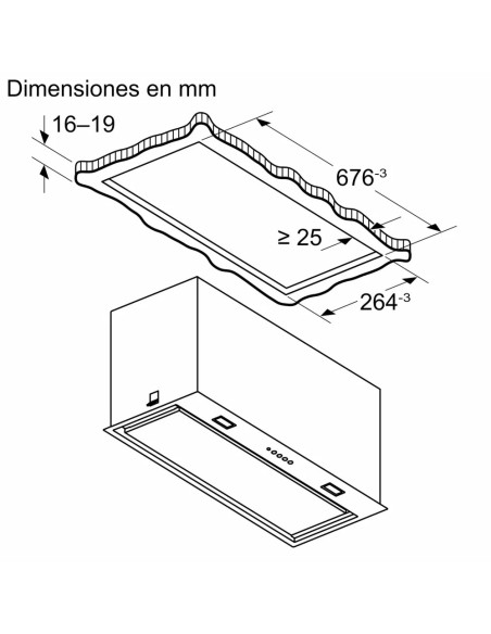 BOSCH - Exaustor Integrável Série8 DLN78PC60 – Exaustores – stockin.pt
