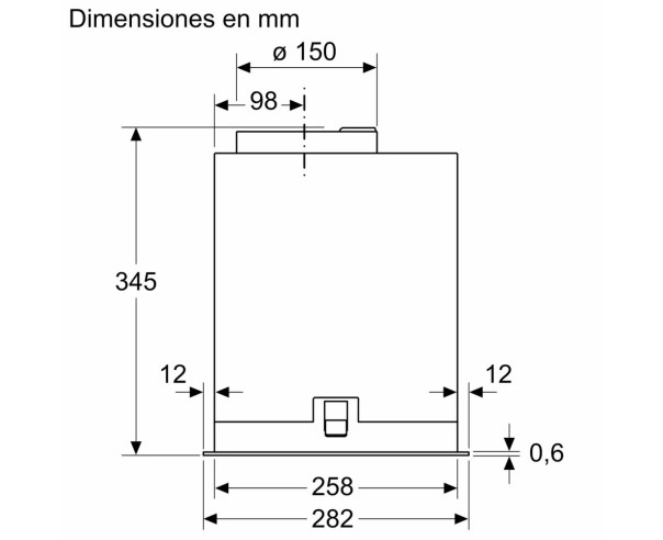 BOSCH - Exaustor Integrável Série8 DLN78PC60 – Exaustores – stockin.pt