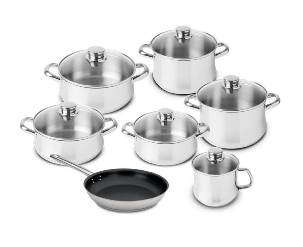 SILAMPOS - Conj. 7 Peças Low Cost Classic Glass 637122V70366 – Trens de Cozinha – stockin.pt