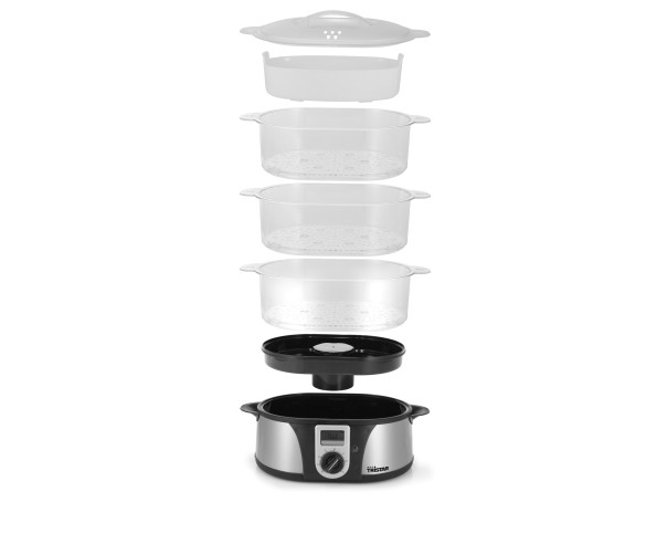 TRISTAR - Cozedor a Vapor Inox VS-3914 – Cozedura a Vapor ou Vácuo – stockin.pt
