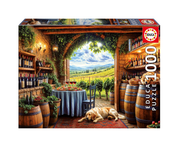 EDUCA - Puzzle Canes et Vinum 20292 – Adultos – stockin.pt
