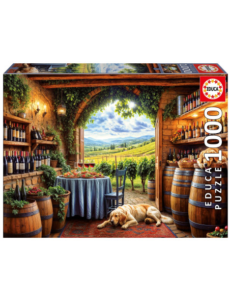EDUCA - Puzzle Canes et Vinum 20292 – Adultos – stockin.pt