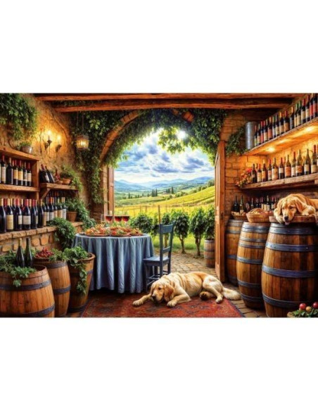 EDUCA - Puzzle Canes et Vinum 20292 – Adultos – stockin.pt