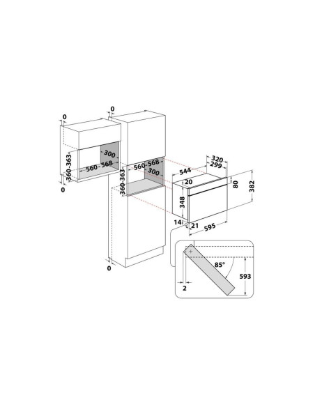 HOTPOINT - Microondas Encastre HAM 212C X – Micro-ondas – stockin.pt