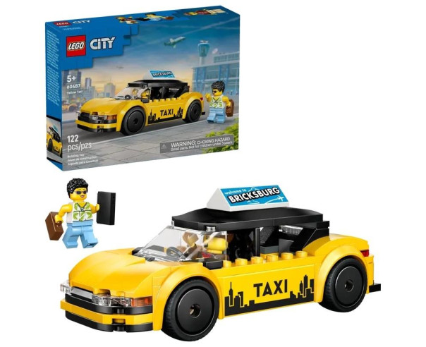 LEGO - Táxi Amarelo 60487 – City – stockin.pt