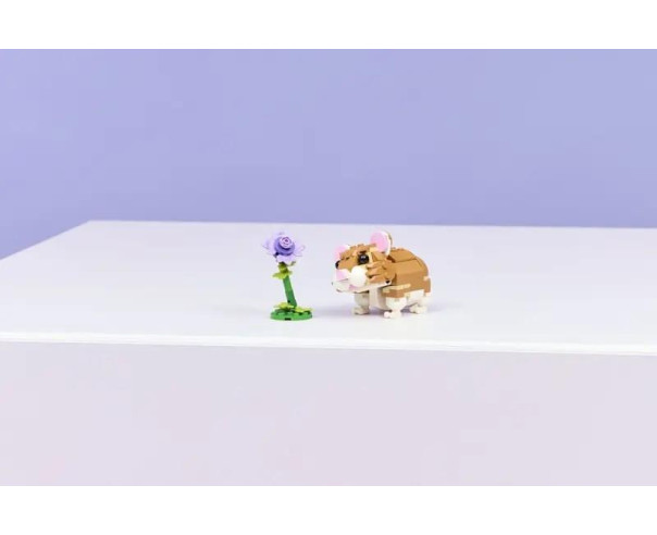 LEGO - Hamster Adorável com Flor 31376 – Creator 3in1 – stockin.pt