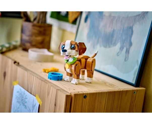 LEGO - Animais Adoráveis Cachorrinho Brincalhão 31382 – Creator 3in1 – stockin.pt