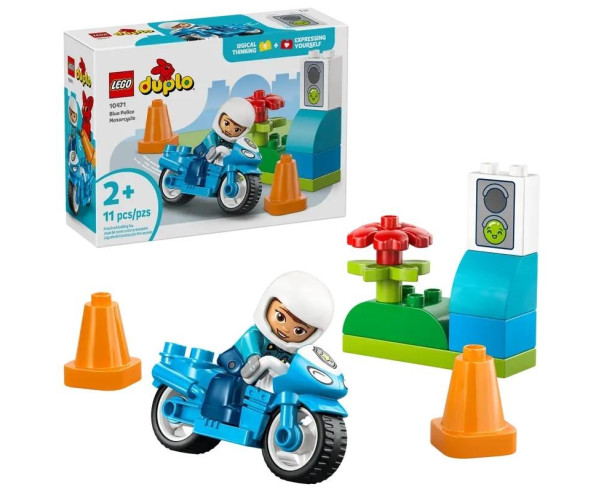 LEGO - Mota da Polícia Azul 10471 – DUPLO – stockin.pt