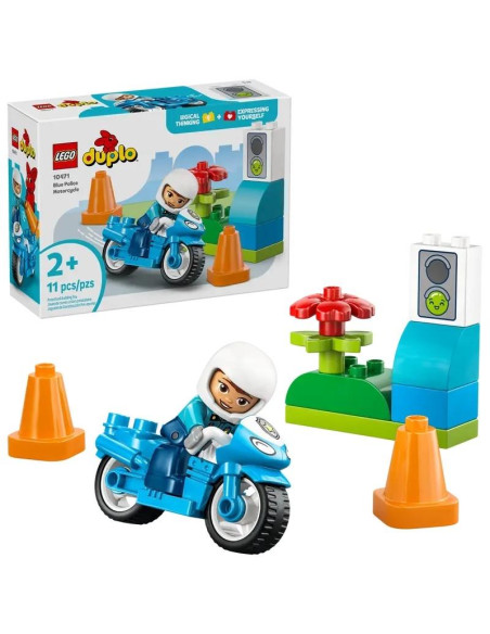 LEGO - Mota da Polícia Azul 10471 – DUPLO – stockin.pt