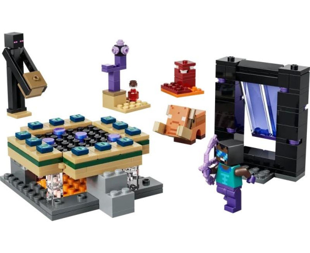 LEGO - Jornada em Nether e Portal do End 21584 – Minecraft – stockin.pt
