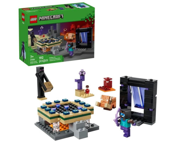 LEGO - Jornada em Nether e Portal do End 21584 – Minecraft – stockin.pt