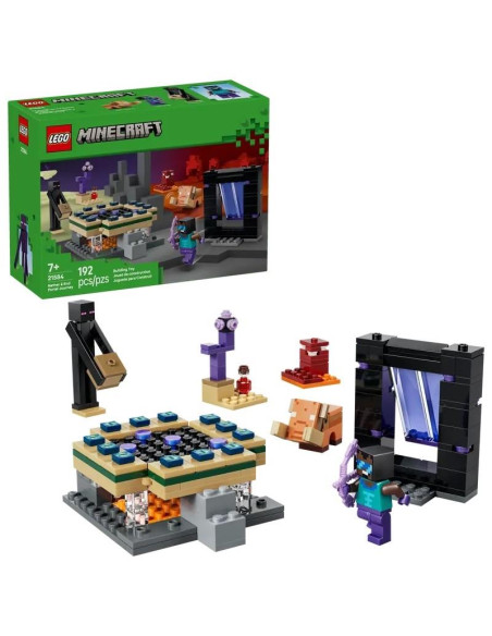 LEGO - Jornada em Nether e Portal do End 21584 – Minecraft – stockin.pt