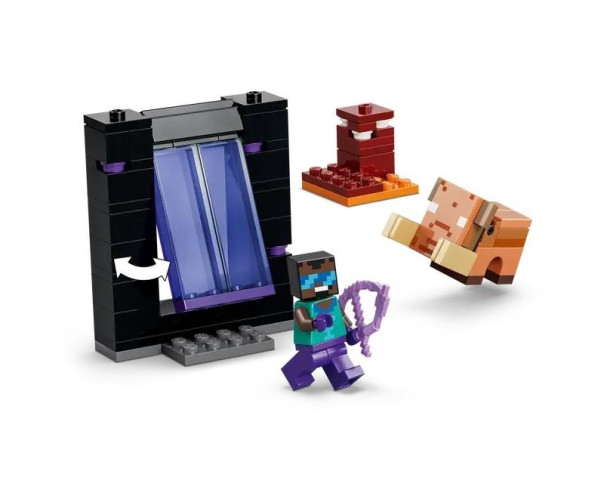 LEGO - Jornada em Nether e Portal do End 21584 – Minecraft – stockin.pt