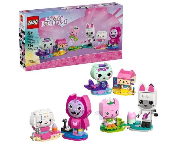 LEGO - Amigos Gatinhos Construídos com Peças da Gabby 11215 – GABBY's Dollhouse – stockin.pt