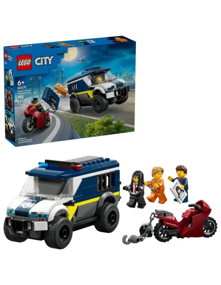 LEGO - Carrinha de Transporte de Prisioneiros da Polícia 60479 – City – stockin.pt