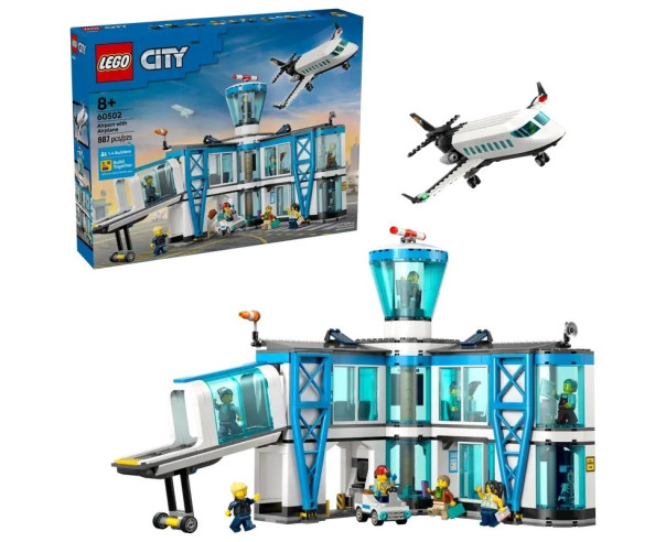 LEGO - Aeroporto com Avião 60502 – City – stockin.pt