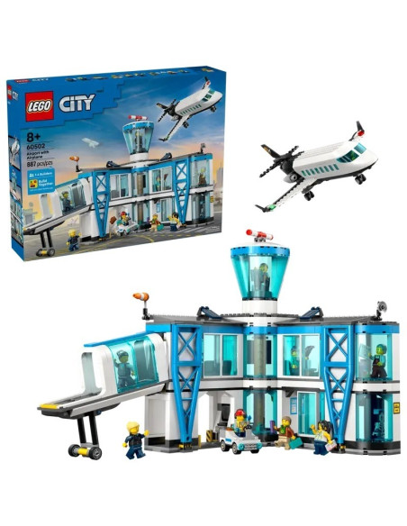 LEGO - Aeroporto com Avião 60502 – City – stockin.pt