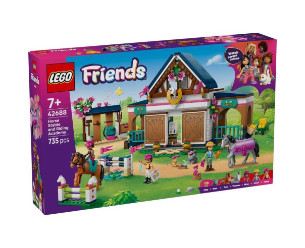 LEGO - Estábulos e Escola de Equitação 42688 – Friends – stockin.pt
