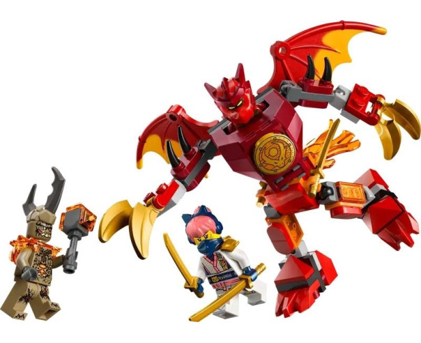 LEGO - Pack de Batalha do Robô Dragão do Kai 71851 – Ninjago – stockin.pt