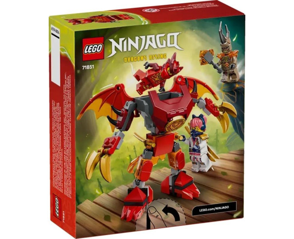 LEGO - Pack de Batalha do Robô Dragão do Kai 71851 – Ninjago – stockin.pt