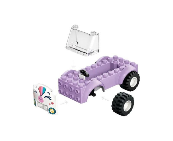 LEGO - Carro de Entrega de Bolos em Forma de Unicórnio 42675 – Friends – stockin.pt