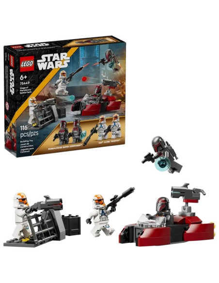 LEGO - Pacote de Combate do Cerco de Mandalore 75449 – Star Wars TM – stockin.pt